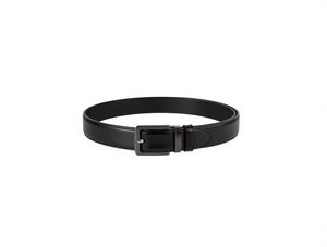 Cinturón de Cuero Genuino para Hombre, Hebilla Automática de 4.0 cm, 125 cm, Estilo Formal - Product Image 1