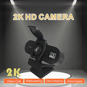 Webcam 2K Full HD avec microphone, <span class=keywords><strong>caméra</strong></span> web USB <span class=keywords><strong>pour</strong></span> PC, <span class=keywords><strong>ordinateur</strong></span>, Mac, <span class=keywords><strong>ordinateur</strong></span> portable, <span class=keywords><strong>ordinateur</strong></span> de bureau, YouTube, <span class=keywords><strong>Skype</strong></span>, mini <span class=keywords><strong>caméra</strong></span> - Product Image 2