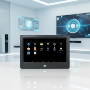 Marco Digital Inteligente Android con Pantalla Táctil de 7 Pulgadas, Mini Pantalla Inteligente WiFi con Google <span class=keywords><strong>Play</strong></span> y Presentación de Diapositivas Mágicas - Product Image 1