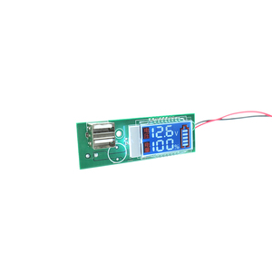 DC vôn kế 12V 24V chì-axit kỹ thuật số vôn kế LCD Bảng điều chỉnh công suất chỉ số Tester Vôn kế - Product Image 3