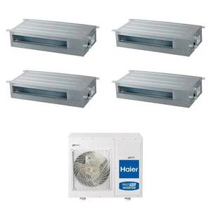 Aire Acondicionado Slim de Bajo Consumo con Ductos, Quad Split, 10001-12000 Btu, R32, A++, 4U85S2SR5FA, Eficiente Energéticamente, R32 R - Product Image 1