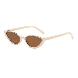 Gafas de Sol de Moda, Simples y Hermosas, para Mujer, para Viajes al Aire Libre, Protección Solar, Color, Media Montura - Product Image 5