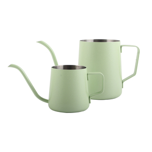Cafetera de Acero Inoxidable 304 con Boquilla de Cuello de Cisne, 350ml/600ml, Verde Menta, para Verter Café, Ideal para Baristas Caseros - Product Image 1