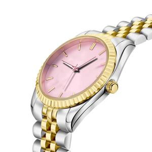 Reloj de Cuarzo de Lujo para Mujer, Último Modelo, con Correa de Acero Inoxidable, Estilo Ejecutivo, Servicios OEM - Product Image 2