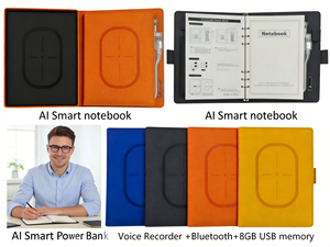 สมุดโน้ตอัจฉริยะ AI ราคาประหยัด สั่งทำโลโก้ได้ สมุดบันทึกส่วนตัวแบบกำหนดเอง ปกแข็งหุ้มหนัง PU - Product Image 4