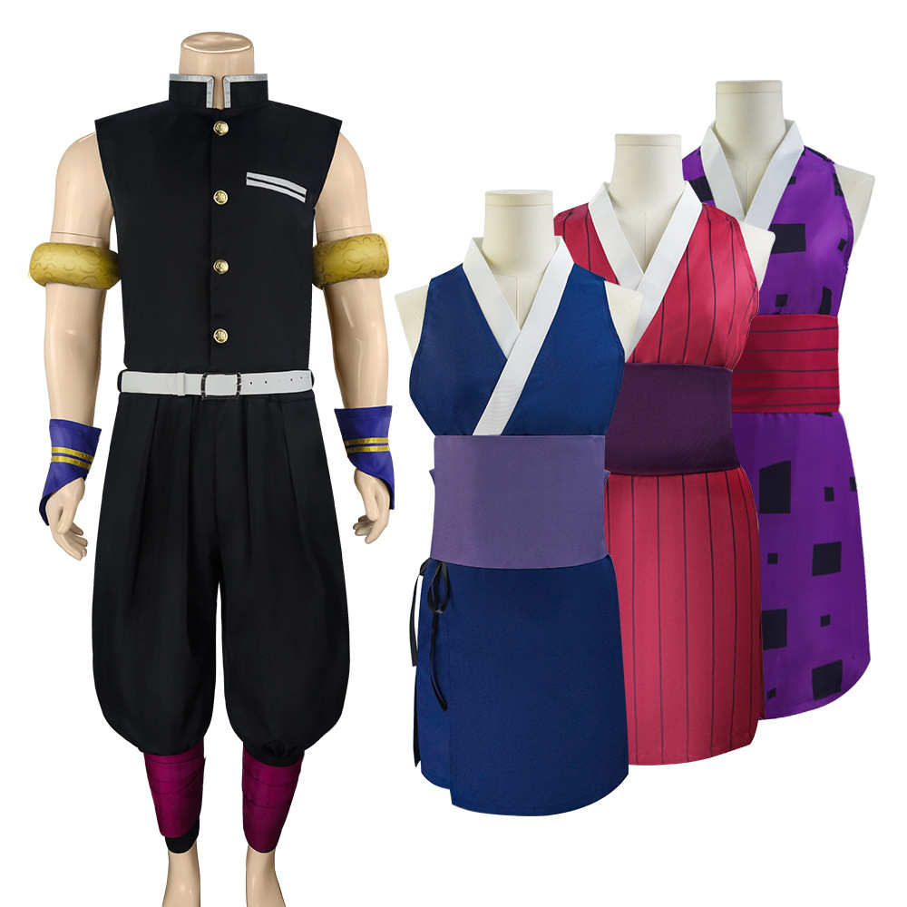 Demon Slayer costume cosplay Demon Slayer Uzui taffittacamere Makio Hinatsuru Suma set anime cosplay