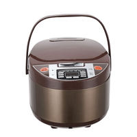 Multifonction Ménage Intelligent Grande Capacité Minuterie Fonction Numérique LED Cuisson Rapide 5L Cuiseurs à Riz Électriques