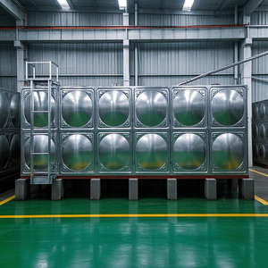 ถังเก็บน้ำ50แกลลอนถังเก็บน้ำสแตนเลสขนาดใหญ่10000ลิตรถังเก็บน้ำแบบออกแบบได้ตามที่ต้องการ - Product Image 1