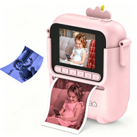 Appareil photo numérique pour enfants 2026, modèle populaire, mignon, dessin animé, mini-imprimante photo, haute définition, écran plastique 2,4 pouces