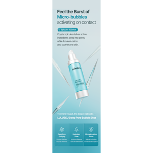 Sérum Lulubeu Mela Clinic, best-seller, 30 ml, soin anti-âge pour le visage, format ampoule, ingrédients actifs B5, propriétés apaisantes - Product Image 2