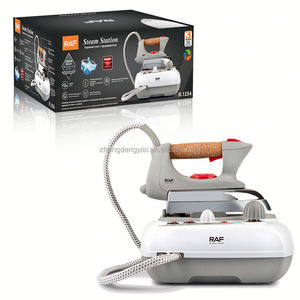 Fer à vapeur électrique à pression avec prise EU pour vêtements, station vapeur, semelle en aluminium, style rétro - Product Image 6