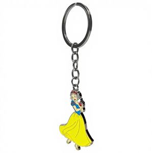 VENTA AL POR MAYOR H.E.R. Accesorios Oficiales con Licencia, Llavero Temático de Metal Real, Duradero, con Personaje de la Princesa Blancanieves, Atemporal - Product Image 1
