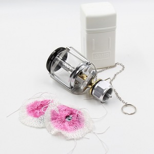 Linterna de Camping a Gas, Luz Blanca Cálida Ajustable, Uso en Exteriores, Construcción Metálica - Product Image 4