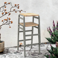 Ensemble de table de pique-nique pliante en bois d'acacia moderne pour meubles d'extérieur pour cour, villa, chambre à coucher, hôpital