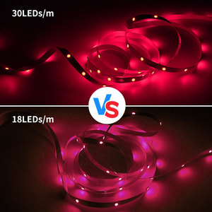 Joystar LED Strip Lights 10m <span class=keywords><strong>RGB</strong></span> linh hoạt âm nhạc Sync Color Changing Dimmable 30Leds/M 32.8ft Strip ánh sáng với IR từ xa - Product Image 2