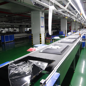 Cá Nhân LED TV Lắp Ráp Băng Tải Dòng Fan TV Slat Chuỗi Dây Chuyền Sản Xuất - Product Image 5