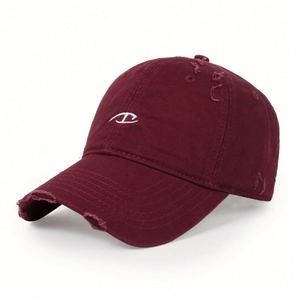 Casquette de baseball vintage en gros pour hommes, casquettes vieillies, casquettes de papa non structurées à 6 panneaux, casquette de baseball avec logo - Product Image 5