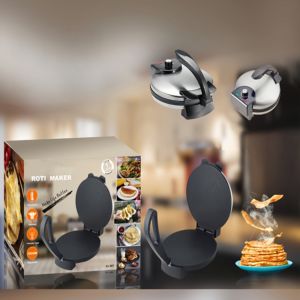 Machine à rouleaux de printemps, machine à rouleaux de printemps électriques à température réglable, machine à crêpes à double chauffage - Product Image 6