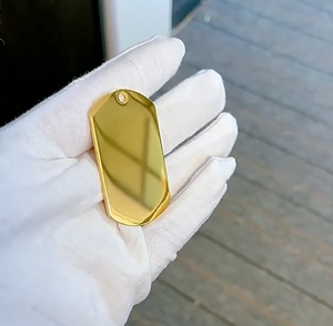 Porte-clés personnalisé en acier inoxydable, plaque d'identification pour chien, porte-clés artisanal en métal, porte-clés unique avec découpe et impression - Product Image 4