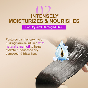 Nhà Máy Độ Ẩm Tăng Xoăn Tóc Tự Nhiên Dầu Gội Đầu Và Điều Hòa Sulfate Miễn Phí Hữu Cơ Bộ Chăm Sóc Tóc - Product Image 5