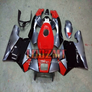 ชุดแฟริ่ง PGM2 สำหรับ HONDA NSR250R NS250 NSR 250 R NSR 250R 69LQ.85 MC16 <span class=keywords><strong>MC18</strong></span> <span class=keywords><strong>NSR250</strong></span> RR สีส้มแดง 88 89 NSR250RR 1988 1989 - Product Image 6