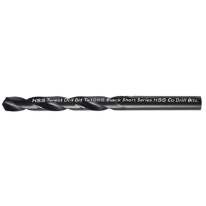 Foret hélicoïdal HSS TA1055, série courte noire, forets HSS-Co - Product Image 2