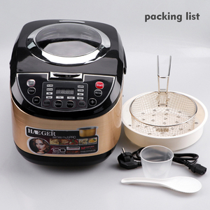 <span class=keywords><strong>Olla</strong></span> de arroz inteligente antiadherente para el hogar, 5 litros, temporizador con cita, <span class=keywords><strong>freidora</strong></span> eléctrica multifunción y cocina de arroz de doble uso - Product Image 2