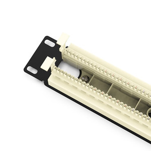 50/100 Pares Bloque de Conexiones 110 de 19 Pulgadas 1U para Montaje en Rack, Panel de Conexiones de Red FTTH 5G Cat3 Cat5e, Marco de Distribución de Voz - Product Image 4