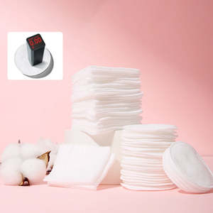 LMLTOP 80 pièces, tampons en <span class=keywords><strong>coton</strong></span> 3 couches, outils de démaquillage, tampons en <span class=keywords><strong>coton</strong></span> pour le nettoyage des cils, tampons en <span class=keywords><strong>coton</strong></span> hautement absorbants, Z101-106 - Product Image 5