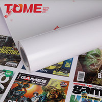 CHINE Usine SAV Brillant Mat Auto-Adhésif Vinyle Pour L'impression Publicitaire Amovible Étanche Numérique Post Matériel