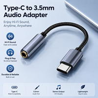 Adaptador de Audio USB C a 3.5mm de Alta Fidelidad (Hi-Fi) con Chip Zhongke 136T, Conversor Tipo C a Conector de Auriculares para iPhone 16, Samsung, iPad Pro y Aux