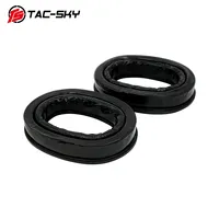 Pelindung Telinga Taktis Silikon TS TAC-SKY dengan Bantalan Telinga yang Dapat Diganti untuk Berburu dan Menembak TSCOMTA I II III V C2 C3 C5 Headphones