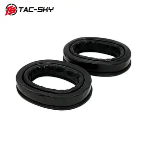 Cache-oreilles en silicone tactique TS TAC-SKY avec coussinets d'oreille remplaçables pour la <span class=keywords><strong>chasse</strong></span> et le tir Casque COMTA I II III V C2 C3 C5 - Product Image 4