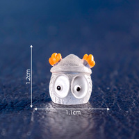 Figurines miniatures en résine phosphorescentes pour Halloween, vente en gros d'usine, accessoires de décoration artisanale DIY pour micro-paysages