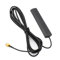 Antenne Patch 5G 4G LTE GSM SMA Mâle à Montage Adhésif, Amplificateur de Signal à Gain Élevé pour Routeur, Modem et Communication Véhiculaire