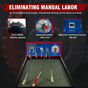 Schucars S-109 yüksek basınçlı fren kaliper test makinesi: doğru kalibre kumpas sızdırmazlık/basınç/dönüş performansı - Product Image 4