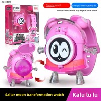 Электронные часы Saihong War God Alliance Gaia Mask Burst-Evolution Catapult Series Ray Transformation Figure A-Tedda