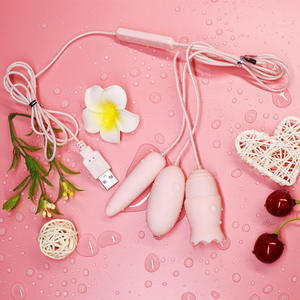 New Style 3-in-1 Tongue Licking Vibrating Toy Clitoris Massager Egg Nipper Dual Sucking Vibrator for Women Sex Toys - Product Image 3