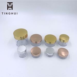 โลโก้แบบกำหนดเอง ขวดพลาสติกสีดำขนาดเล็ก 3 มล. 5 มล. 10 กรัม 10 มล. 15 กรัม 20 กรัม 28 กรัม 30 มล. 50 มล. 60 กรัม 2 ออนซ์ พร้อมฝาสีโรสโกลด์ - Product Image 4