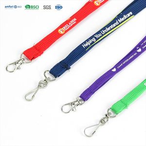 Fabricante Directo, Porta Tarjetas de Identificación de Poliéster con Logotipo Personalizado, Cordones de Tubo con Serigrafía, Envío al por Mayor - Product Image 2