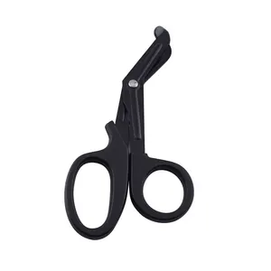 Black PP Handle Bandage Scissors Medical Scissors for surgical and nursing purposes