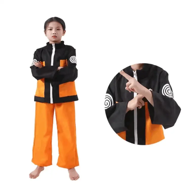 Kostum Cosplay anak laki-laki, kostum Anime Dress Up, kostum penampilan Anime anak laki-laki