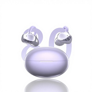 Auriculares inalámbricos de clip para la oreja, de conducción ósea, para correr, con nuevos auriculares de traducción inteligente con IA - Product Image 1