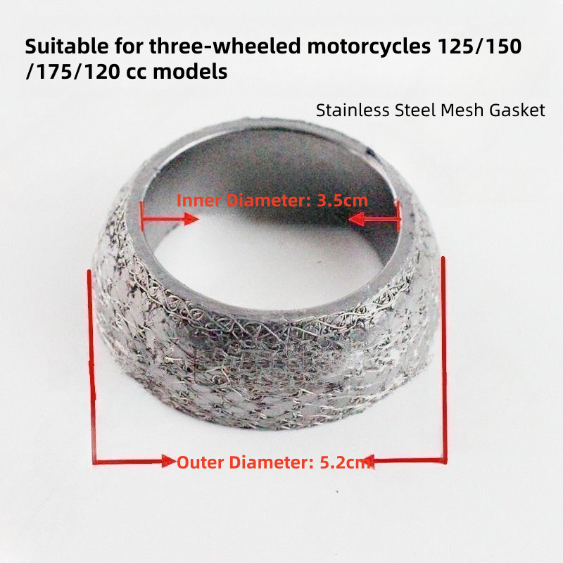 ปะเก็นกลางสำหรับรถสามล้อ จำนวน 10 ชิ้น