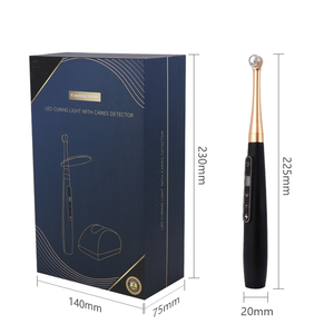 Lampe de photopolymérisation dentaire avec détecteur de caries, lampe LED sans fil à polymérisation rapide (1 seconde), 6 modes de fonctionnement, rotation à 360 degrés, équipement dentaire - Product Image 2