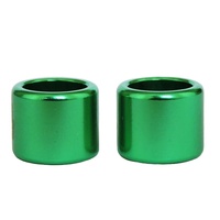 Bagues pour pattes d'oiseaux, diamètre intérieur 8 mm, hauteur 9 mm, bagues en aluminium pour oiseaux de compagnie, bagues pour pattes de perroquets
