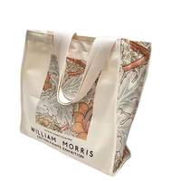 Sac fourre-tout personnalisé en toile de jute 10 oz, robuste, recyclable, pour l'extérieur, avec logo imprimé, réutilisable, motif dessin animé, pour le shopping