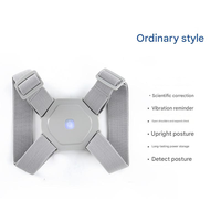 Correcteur de posture USB Ceinture de correction respirante intelligente à bosse Support rechargeable réglable Correcteur de posture d'épaule dorsale