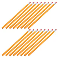 X729 crayon hexagonal en bois Standard HB avec logo personnalisé pour l'approvisionnement OEM en vrac promotionnel de l'école des enfants