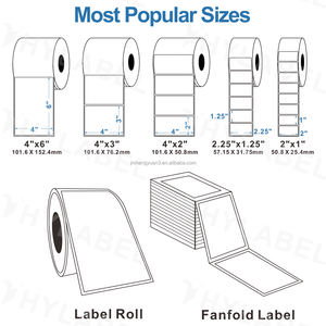 Пользовательская цветная этикетка 58x40 50x25 60x40 100x150 термопереводная этикетка самоклеящаяся наклейка со штрих-кодом бумага доставка печатная этикетка - Product Image 3